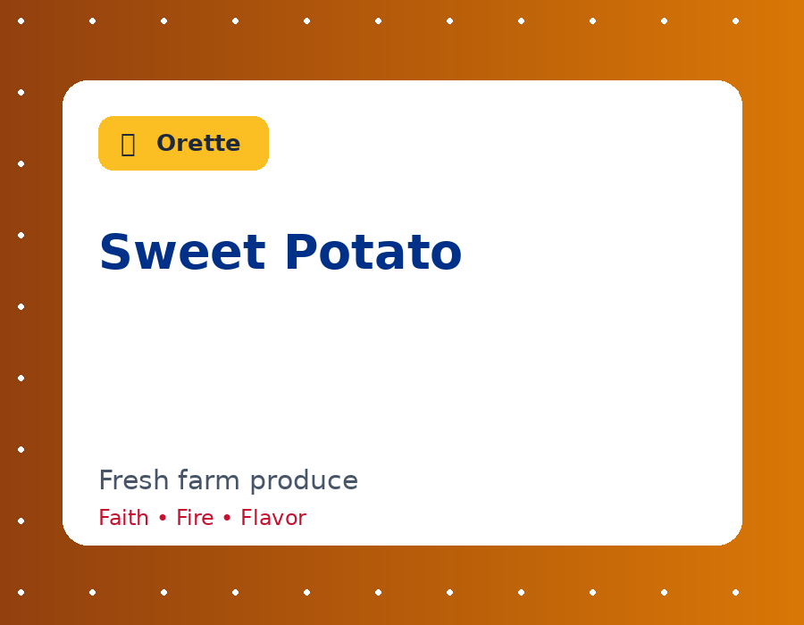 Sweet Potato